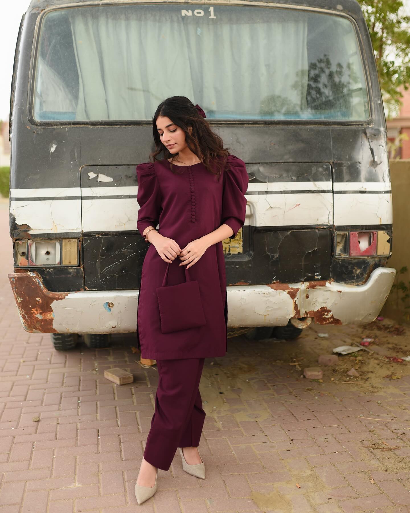 Soft soul- stitch dress winter