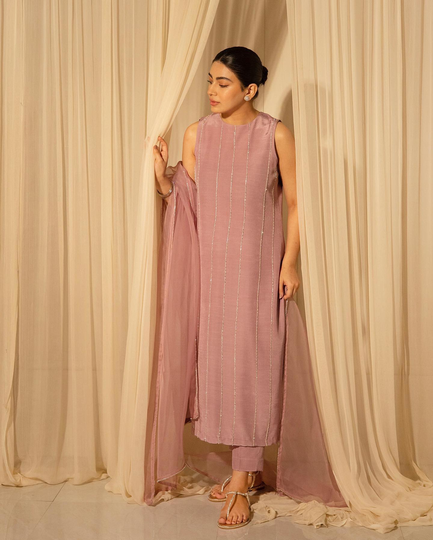 Dyot-Silk handmade unstitch dress